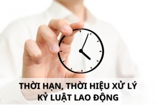 Thời hiệu và trình tự, thủ tục xử lý kỷ luật lao động